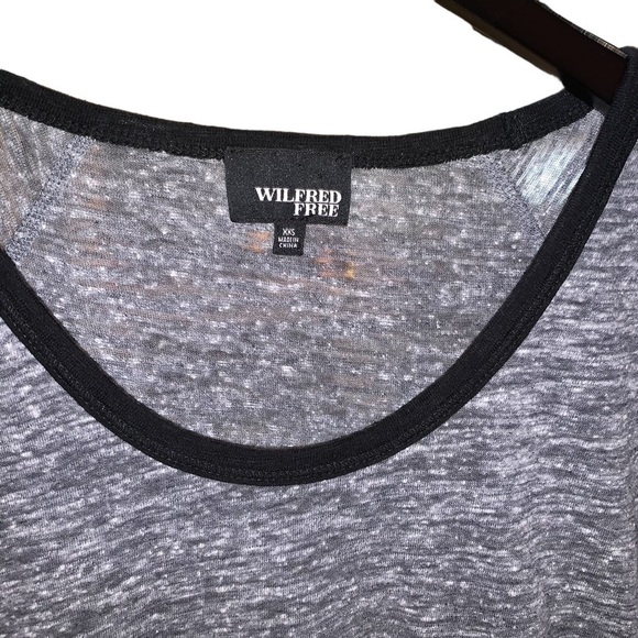 Wilfred Free Ringer 3/4 Sleeve Shirt - Picture 6 of 7